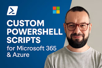 create custom powershell scripts for microsoft 365 and azure