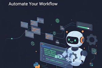 create a custom python bot to automate your task
