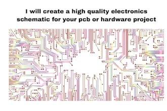 create a high quality electronics schematic for your pcb or hardware project