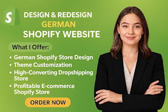 design german shopify store shopify dropshipping store shopify developer website