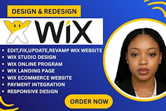 edit fix update revamp wix website clone duplicate wix studio wix design expert