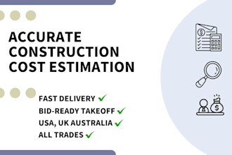 accurately estimate residential and commercial projects