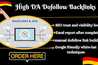 dofollow quality seo backlinking high da authority german link building
