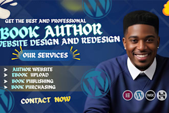 book author website ,author website, ebook website, ebook landing page