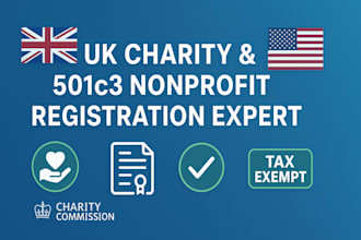 register UK charity, charity commission ,501c3 nonprofit, bylaws
