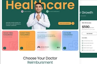 buid a professional squarespace website, healthcare website, healthcare website