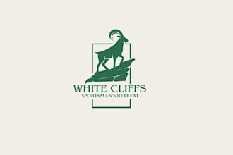 design private hunting preserve community logo