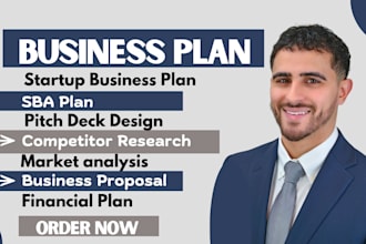 eb2 niw visa immigration business plan and investor pitch deck for approval