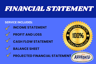 prepare financial statements, CPA letters, and accounting reports