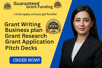 write a winning grant proposal and business plan to secure funding