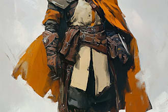make a amazing dnd party d and d character for you