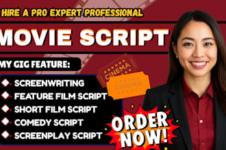 write rewrite screenplay TV series script writing film movie scriptwriter