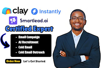clay com instantly ai recruitment set up automation workflow clay com smartlead