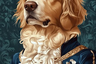 do watercolour pet portrait, dog portrait