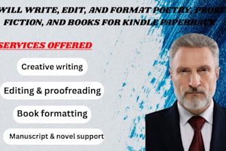 write a poem, song or prose for your childrens book
