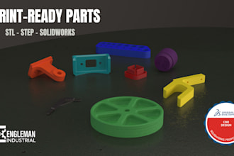 design functional 3d printing models and stls in solidworks