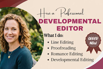 developmental edit dark romance novels, paranormal romance as a erotic editor
