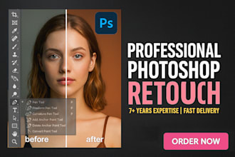 retouch and enhance your photo with amazing skin and color