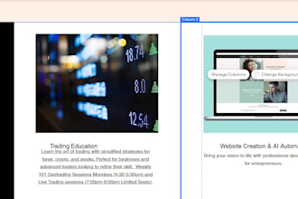 create your website and ai automation
