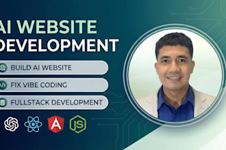 develop an ai website
