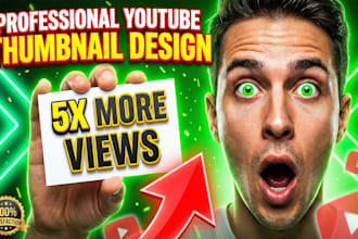 design professional youtube thumbnails that boost CTR