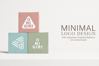 design a modern minimalist japanese logo