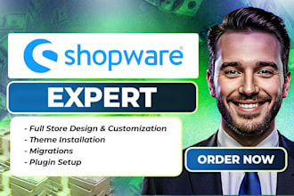 design your shopware 5, shopware 6 or jtl shop website