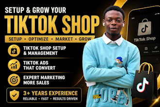 setup tiktok shop tiktok ads tiktok shop manager tiktok marketing tiktok expert