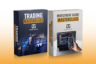 design digital product 3d box mockup software, course cover