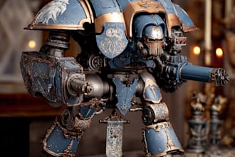 paint your warhammer 40k, sigmar and dnd miniatures