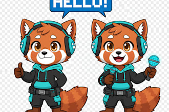 design a model or customized pngtuber avatar or character
