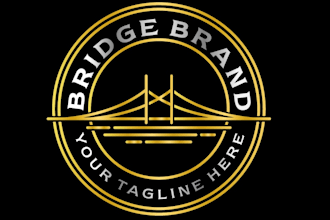 design a unique bridge logo that defines your brand