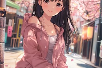 draw a anime character