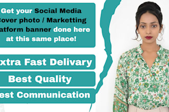 create clean social media covers and shop banners