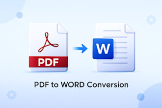 convert PDF to word