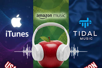do apple itunes promotion organic USA amazon music promotion, tidal music