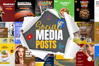 design anything in canva, social media posts, ads newsletter
