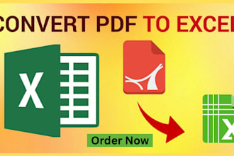 convert pdf to excel, pdf to word and image to text conversion