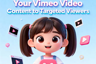 share and promote your vimeo video content to targeted viewers