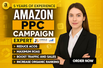 setup manage and optimize amazon fba PPC and ads campaigns to increase sales