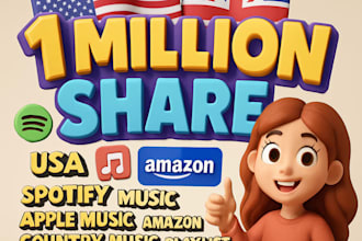 share USA uk music with playlist curators and real engaged listeners