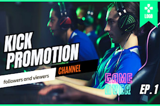 do organic kick channel promotion to kick live viewers kick partner
