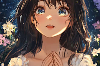design a anime character for you