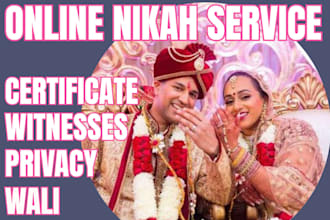 be your online nikah imam witnesses