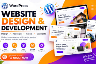 design, redesign, copy, clone website
