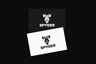 design unique spider riders logo