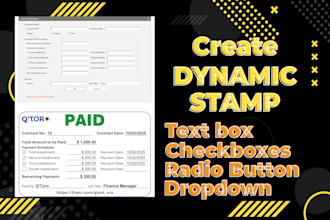 create custom dynamic pdf stamps in adobe acrobat