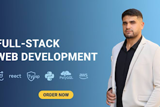 develop react typescript and python flask web application