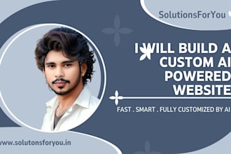 build a custom ai powered website for your business