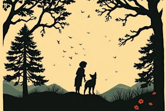 create awesome linocut illustration art